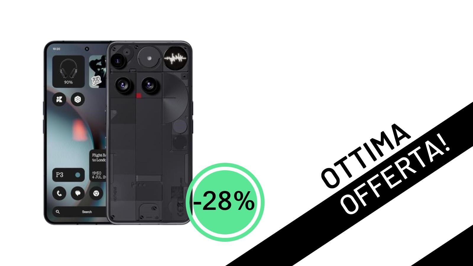 Nothing Phone (3): L'Innovazione a un Prezzo Sbalorditivo, Sconto del 28%!