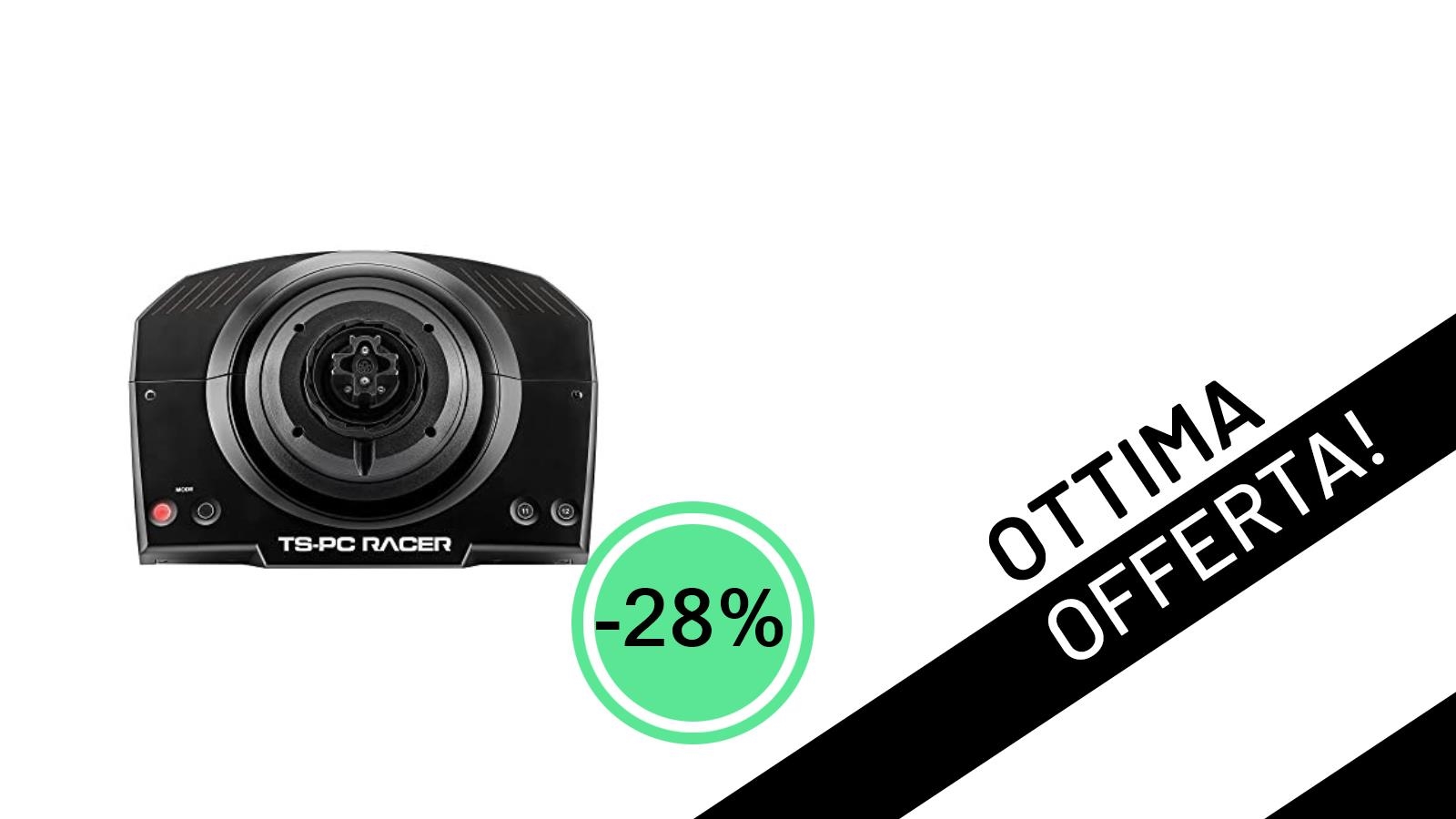Rivoluziona la Tua Esperienza di Guida: Thrustmaster TS-PC Racer Scontato del -28%!