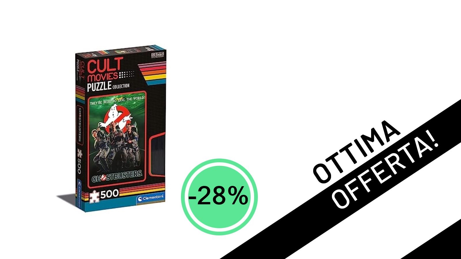 Un'Offerta Spettrale: Il Puzzle Clementoni Ghostbusters Scontato del 28% a Soli 10,77€!