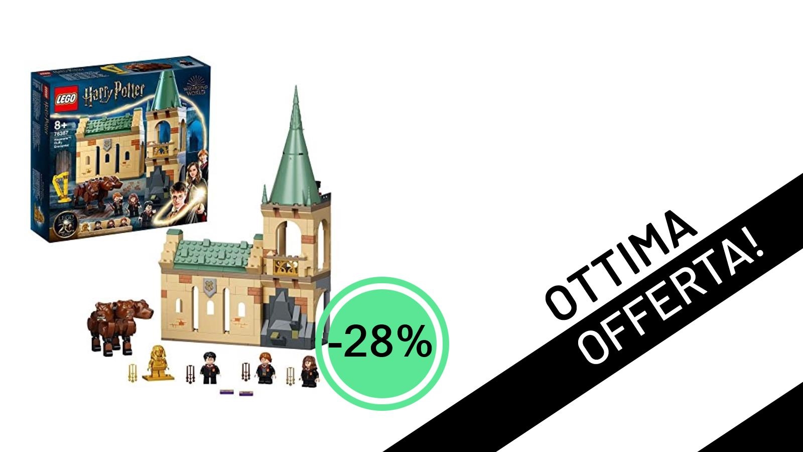 Offerta Imperdibile: Il LEGO Harry Potter "Incontro con Fuffi" di Hogwarts Scontato del 28%!