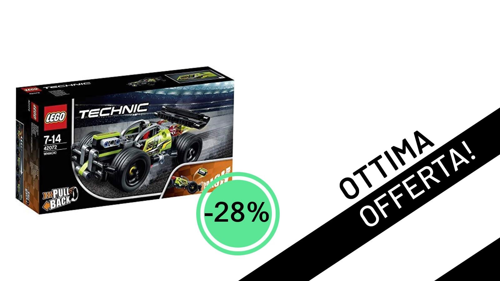 Il LEGO Technic ROARRR! 42072 ruggisce con un'offerta incredibile: -28% a soli 34,99€!
