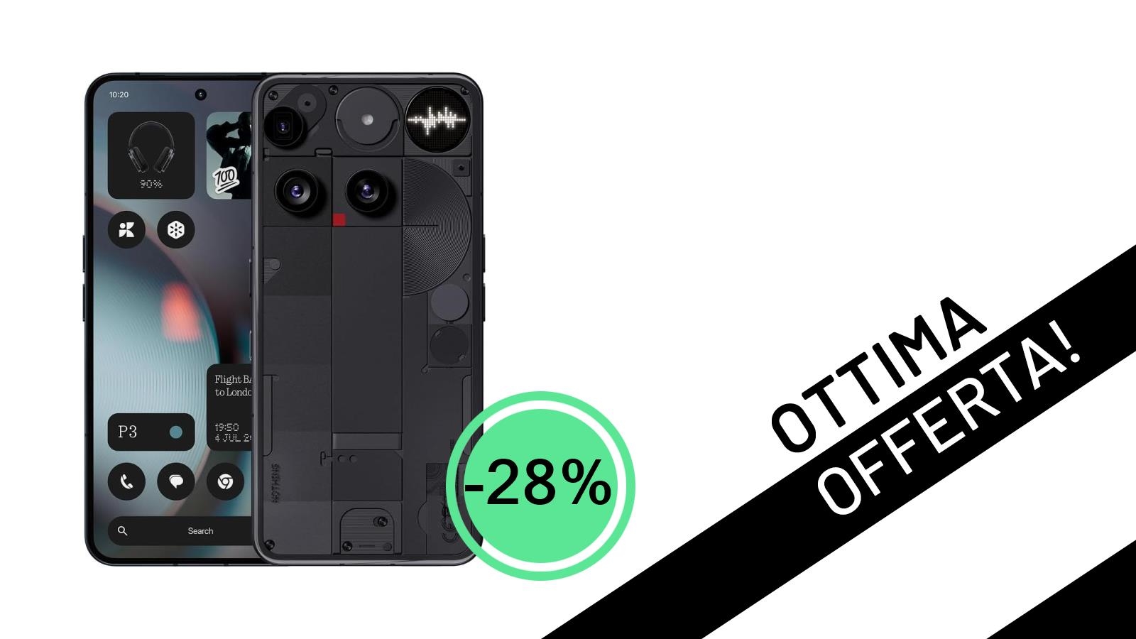 Nothing Phone (3): L'Innovazione a un Prezzo Sbalorditivo, Sconto del 28%!