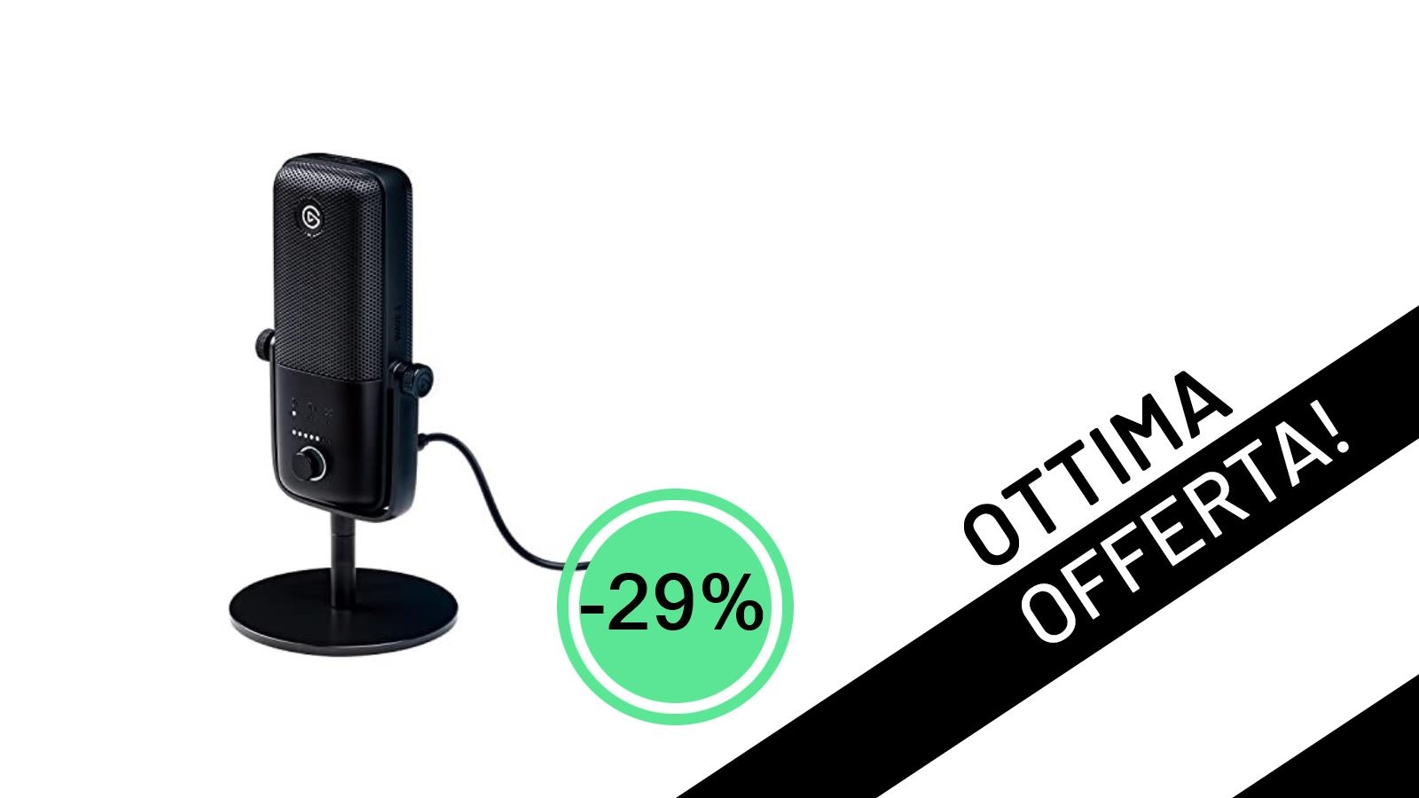 Offerta Imperdibile: Elgato Wave:3, il Microfono Condensatore Premium per Creator, ora Scontato del 29%!
