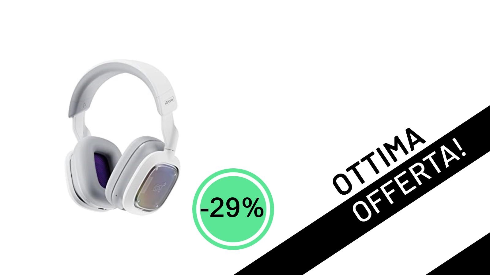 ASTRO A30 LIGHTSPEED: Le Cuffie Gaming Definitive Scontate del 29%! Non Perderle a soli 190€