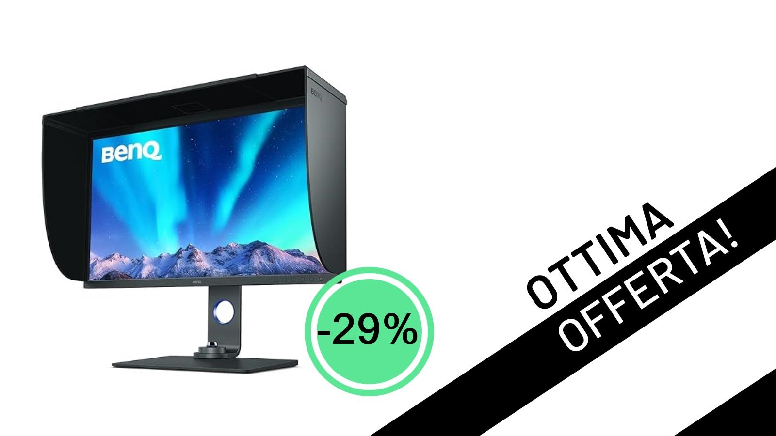 BenQ SW321C: Il Monitor Professionale 4K per Fotografi e Creativi, Ora al -29%!