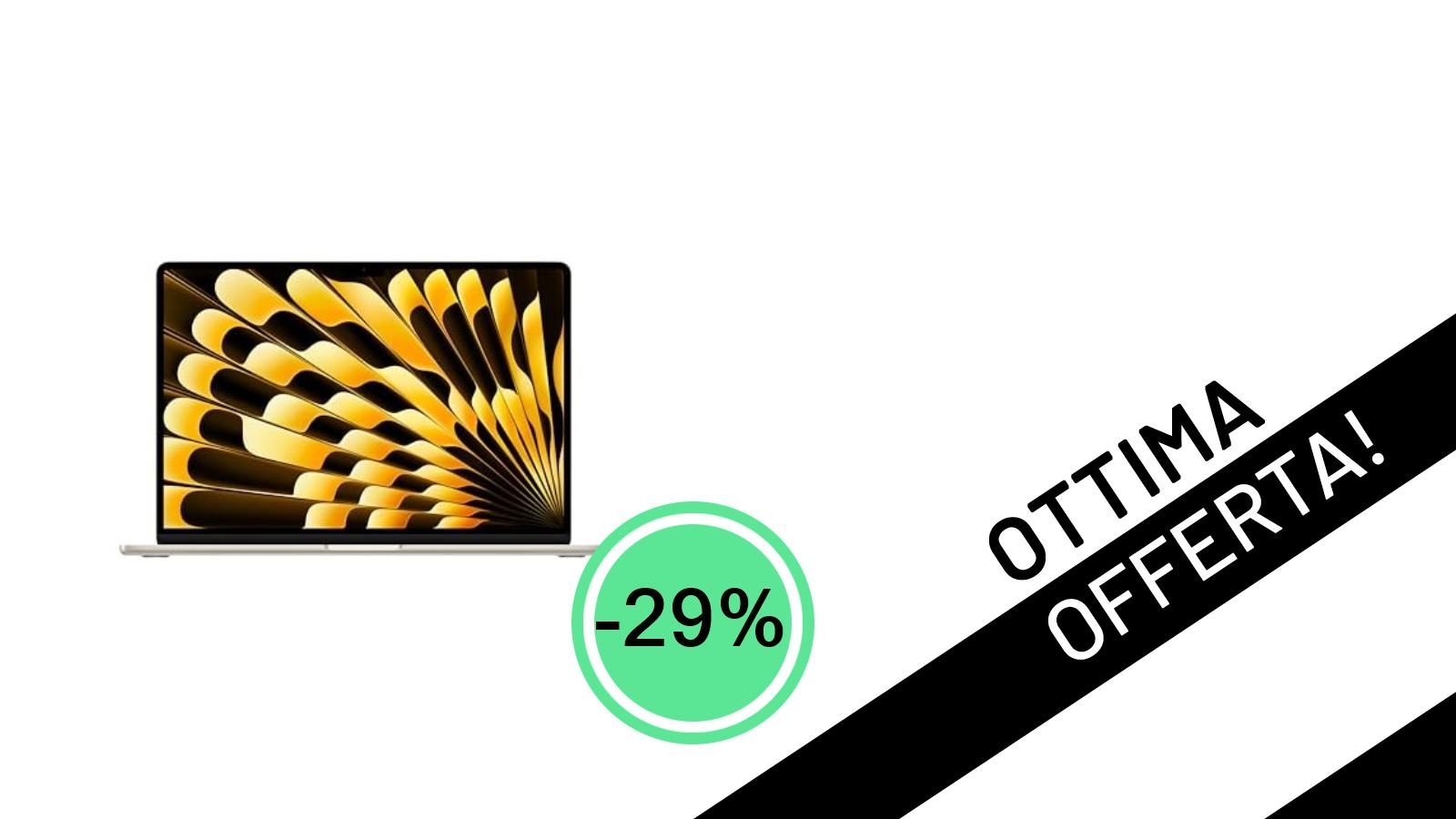 Apple MacBook Air 15" M3 con 24GB di RAM: super offerta a 1.370€!