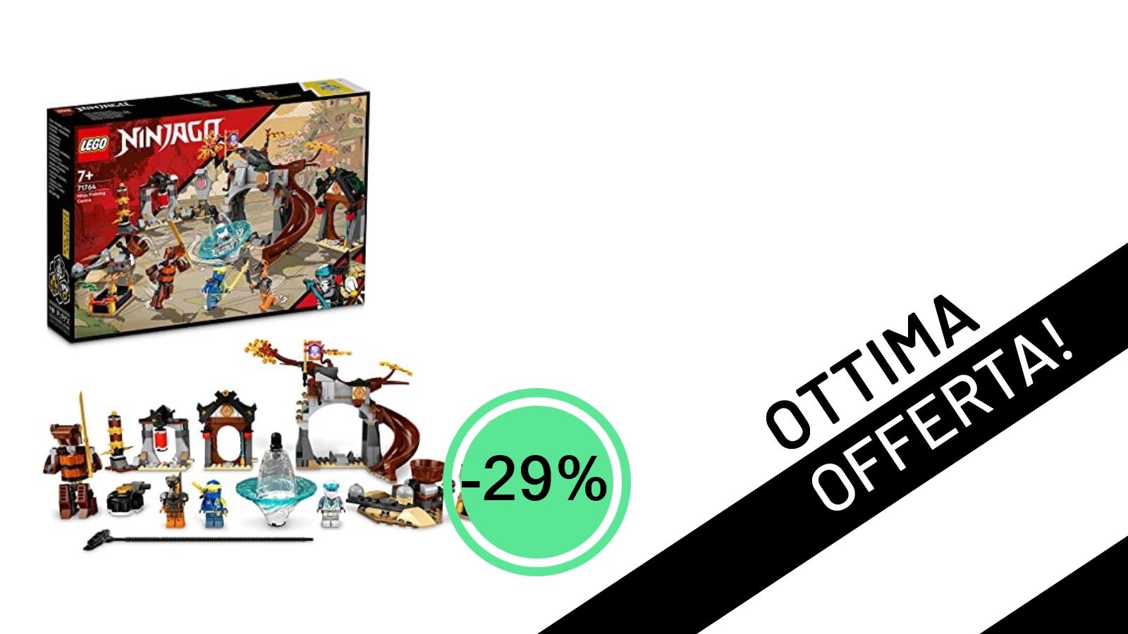 Offerta Imperdibile: LEGO 71764 Ninjago Centro di Addestramento Ninja Scontato del 29%!