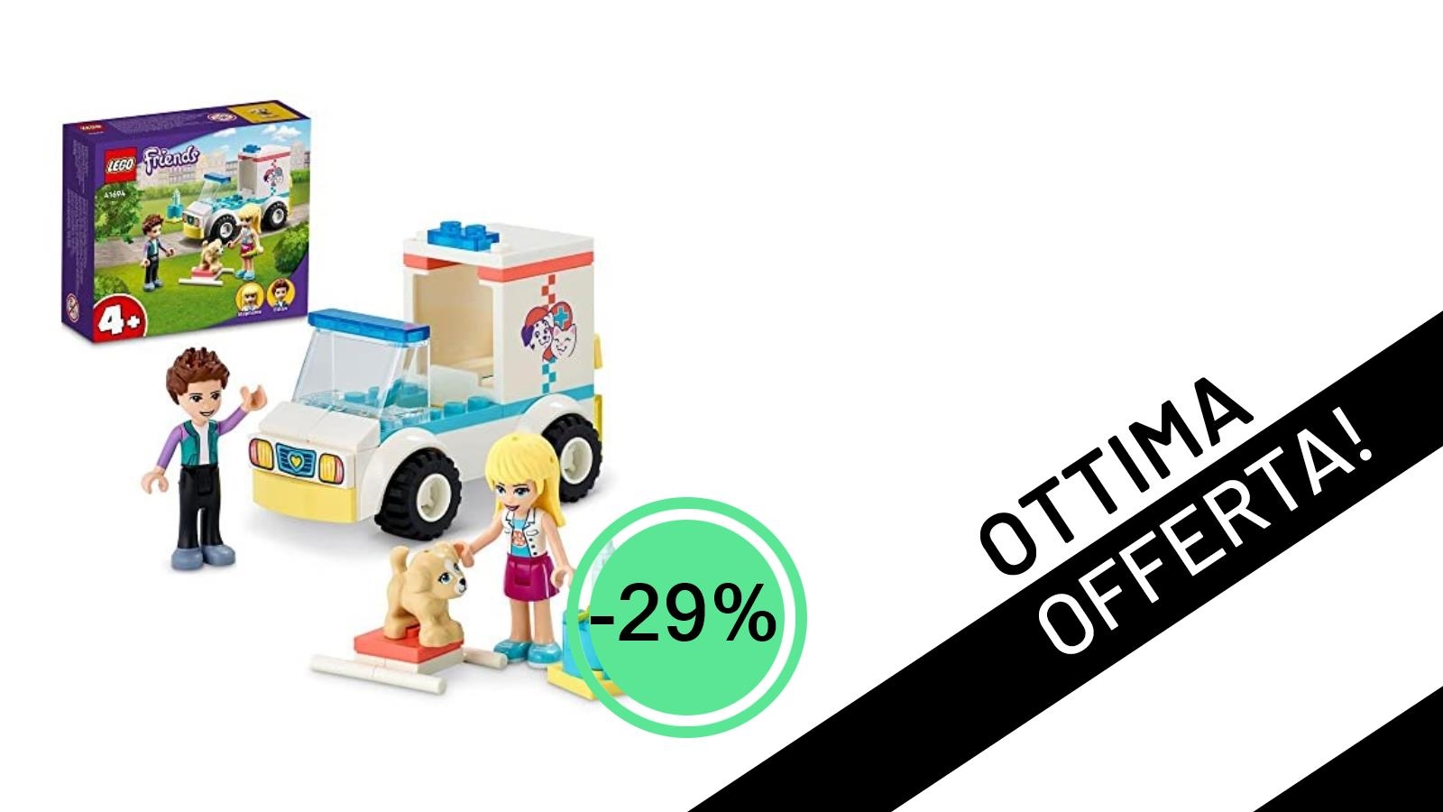 Affare LEGO: Ambulanza della Clinica Veterinaria a Meno di 8€!