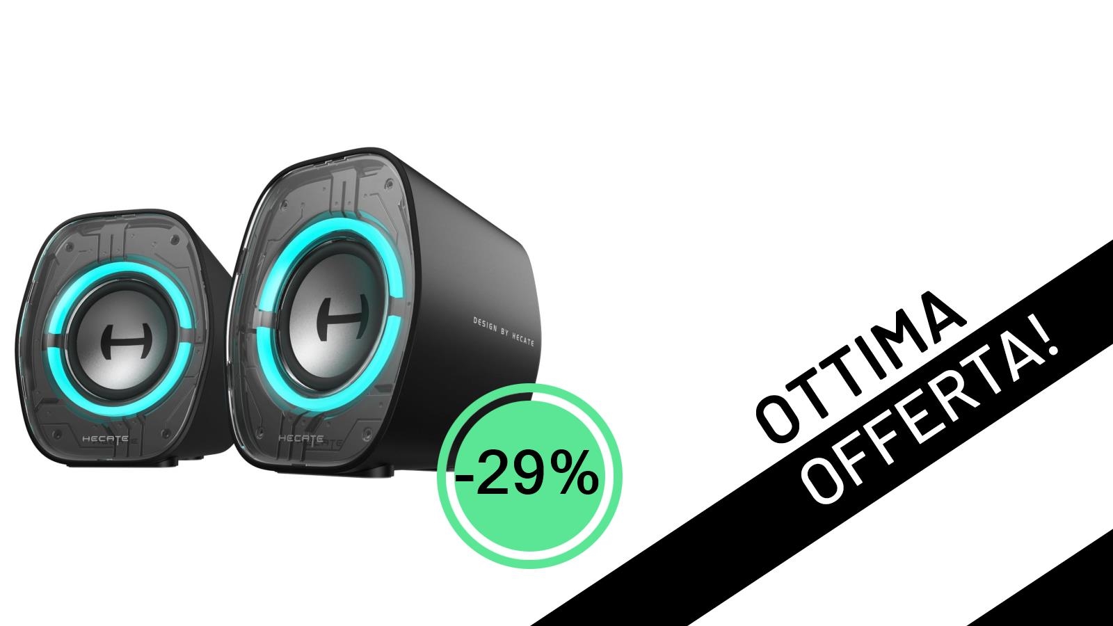 Edifier G1000 II: L'Audio Gaming Premium Scontato del 29% a Soli 49,99€!