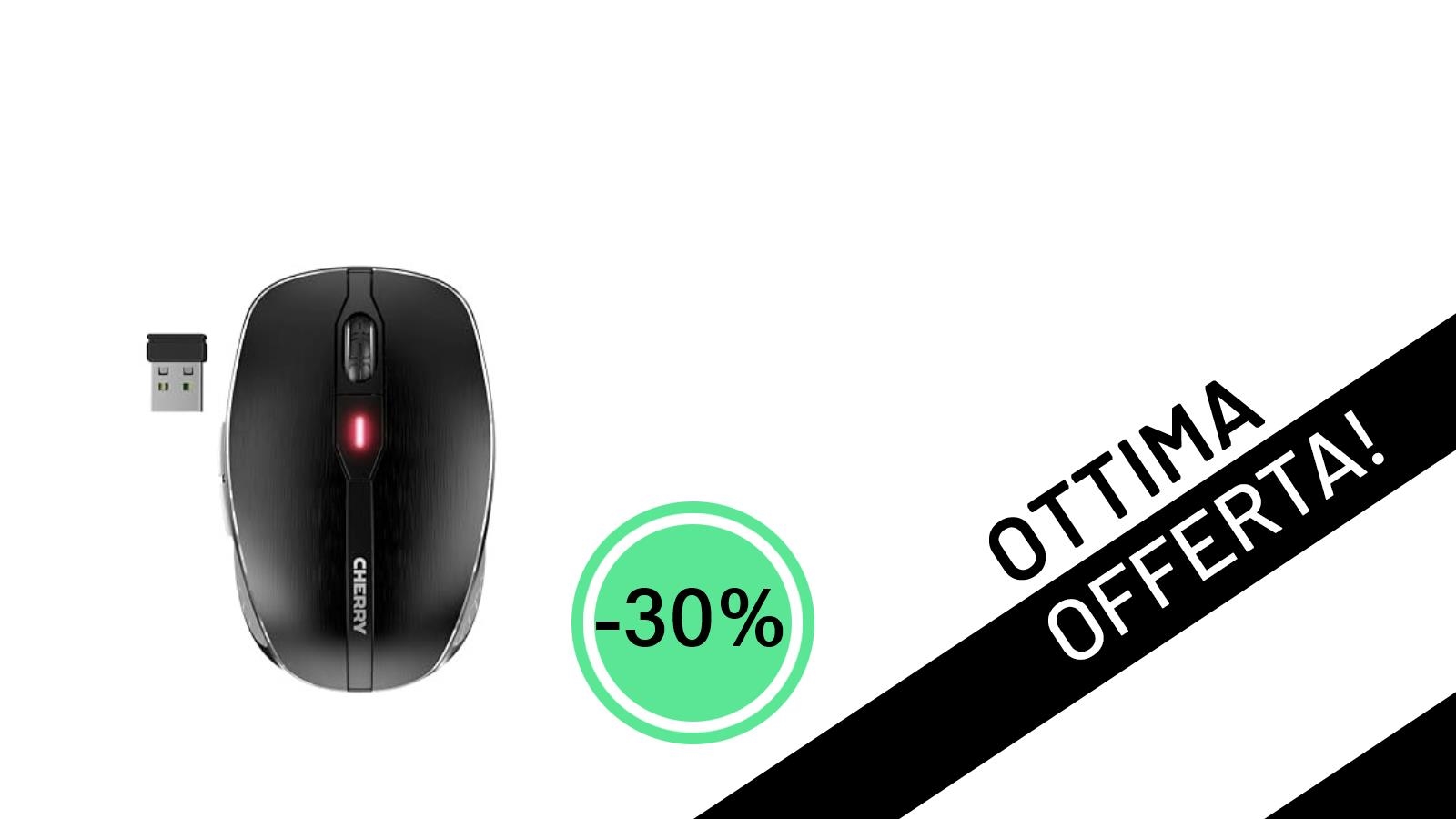 CHERRY MW 8C ADVANCED: Il Mouse Gaming Wireless Definitivo è Tuo con un Incredibile Sconto del 30%!