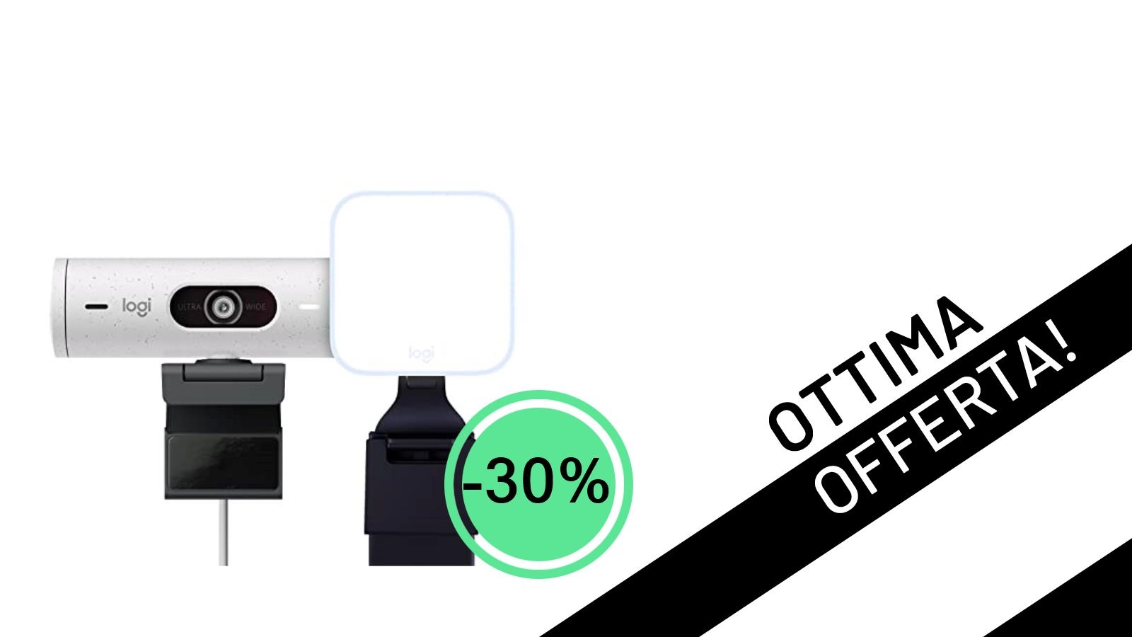 Logitech Litra Glow e Brio 500: L'Offerta Imperdibile per Streaming e Videocall di Qualità Superiore