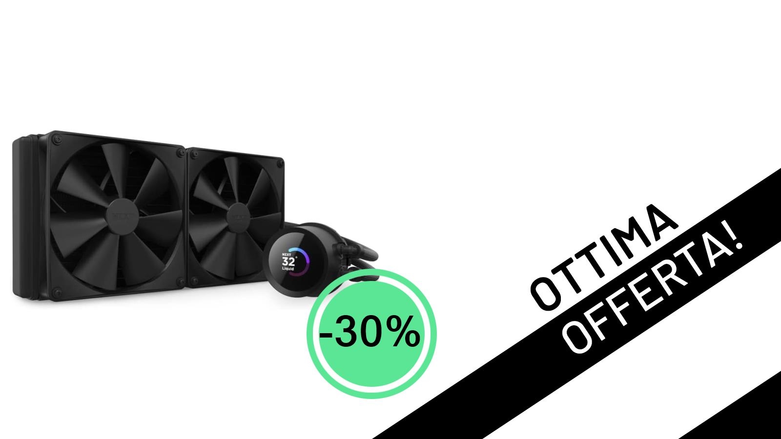 NZXT Kraken 280: Il Raffreddamento a Liquido Premium al 30% di Sconto!