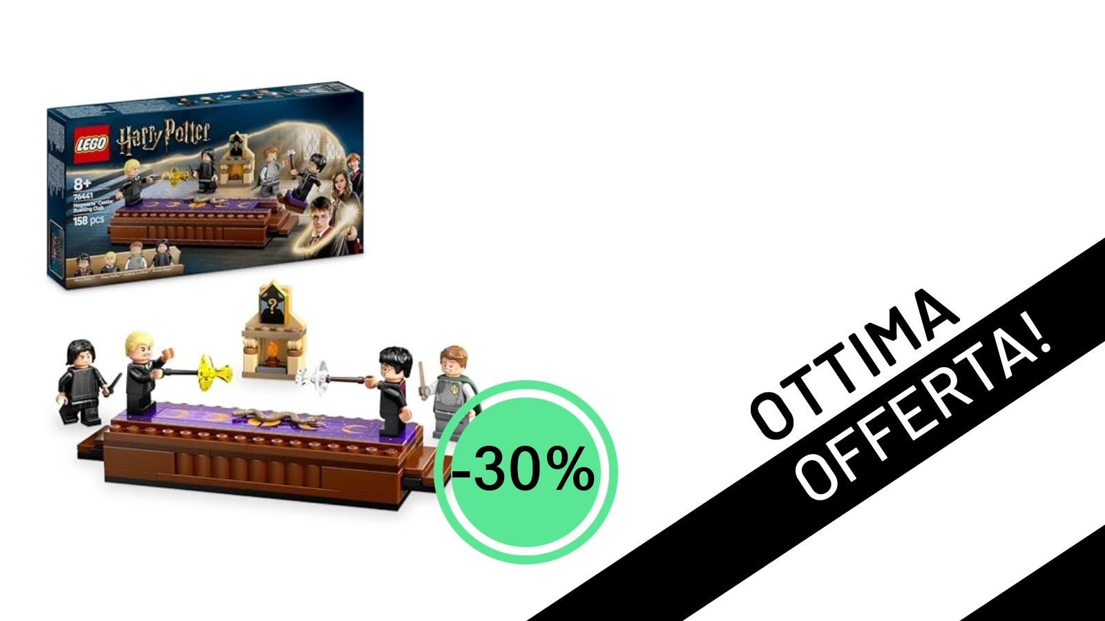 Magia a Prezzo Scontato: LEGO Harry Potter Castello di Hogwarts Club dei Duellanti a soli 17,49€!