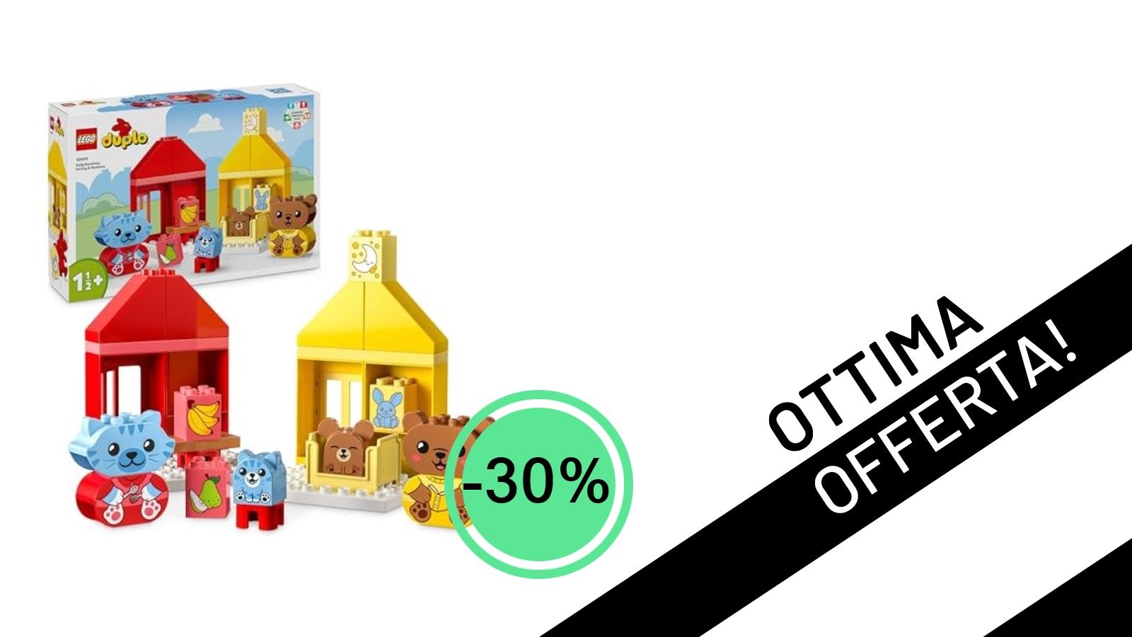 LEGO DUPLO Attività Quotidiane: Un Regalo Educativo a soli 20,99€ con il -30% di Sconto!