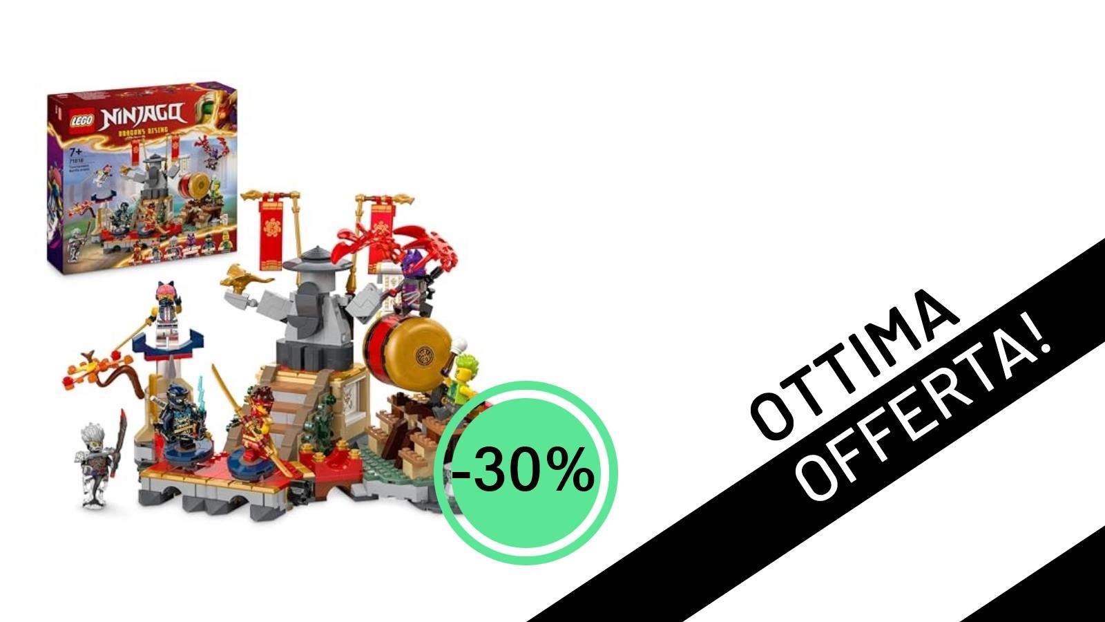 <strong>Offerta Imperdibile: LEGO NINJAGO Torneo: Arena di Battaglia con il 30% di Sconto!</strong>