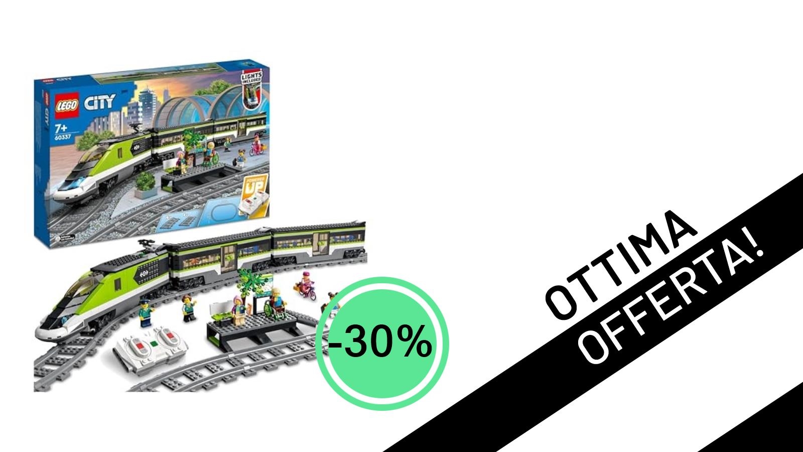LEGO City Treno Passeggeri Espresso: Affrettati, Sconto del 30% Ora!