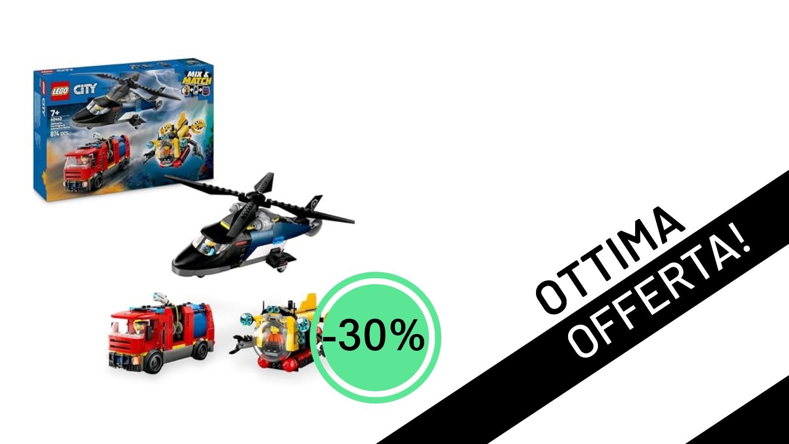 LEGO City 3in1 in Super Sconto: L'Avventura ti Aspetta a Soli 41,99€!