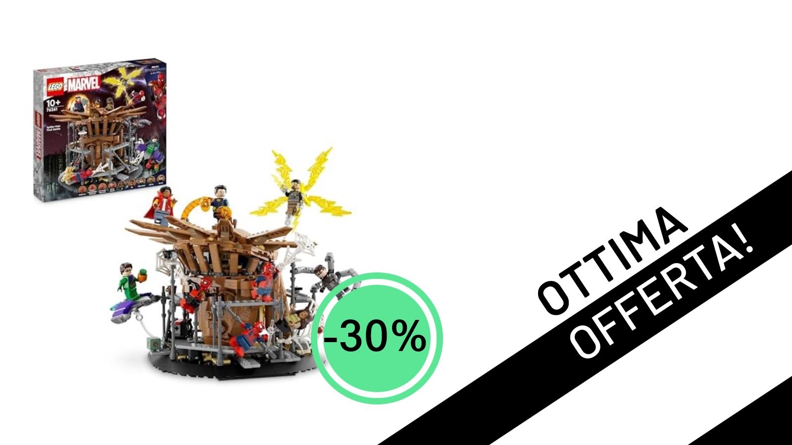 Offerta Imperdibile: LEGO Marvel La Battaglia Finale di Spider-Man a soli 73,49€!