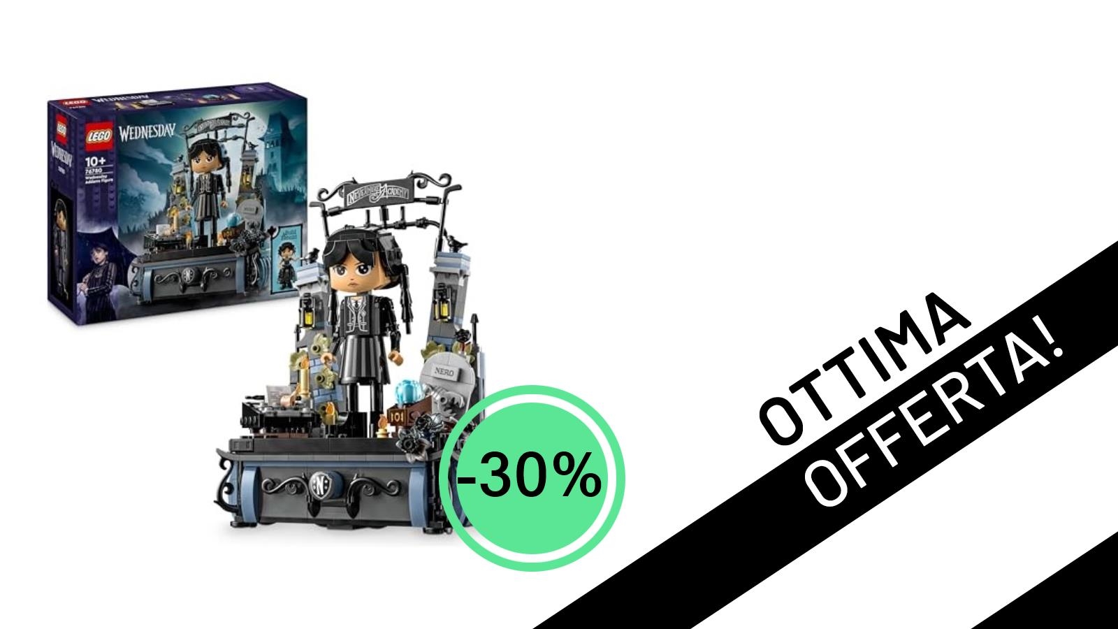 LEGO Mercoledì Addams: Il Modellino Snodabile Scontato del 30% a Soli 34,99€!