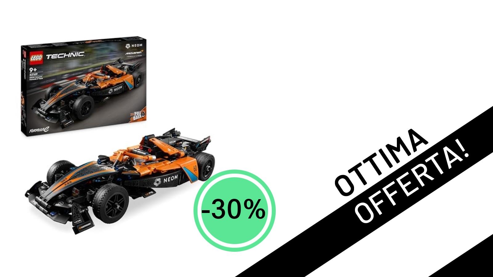 Sconto Esclusivo: la LEGO Technic McLaren Formula E è tua al 30% in meno!