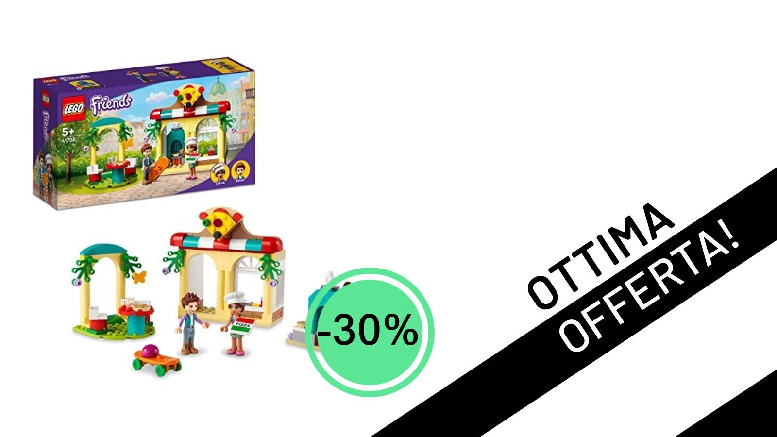 Offerta Imperdibile! La Pizzeria LEGO Friends di Heartlake City a Soli 10,50€ con il 30% di Sconto!