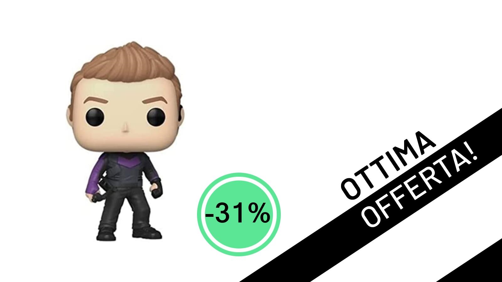 Non perdere l'occasione: Funko Pop! Hawkeye TV Show in offerta imperdibile a soli 10,99€!