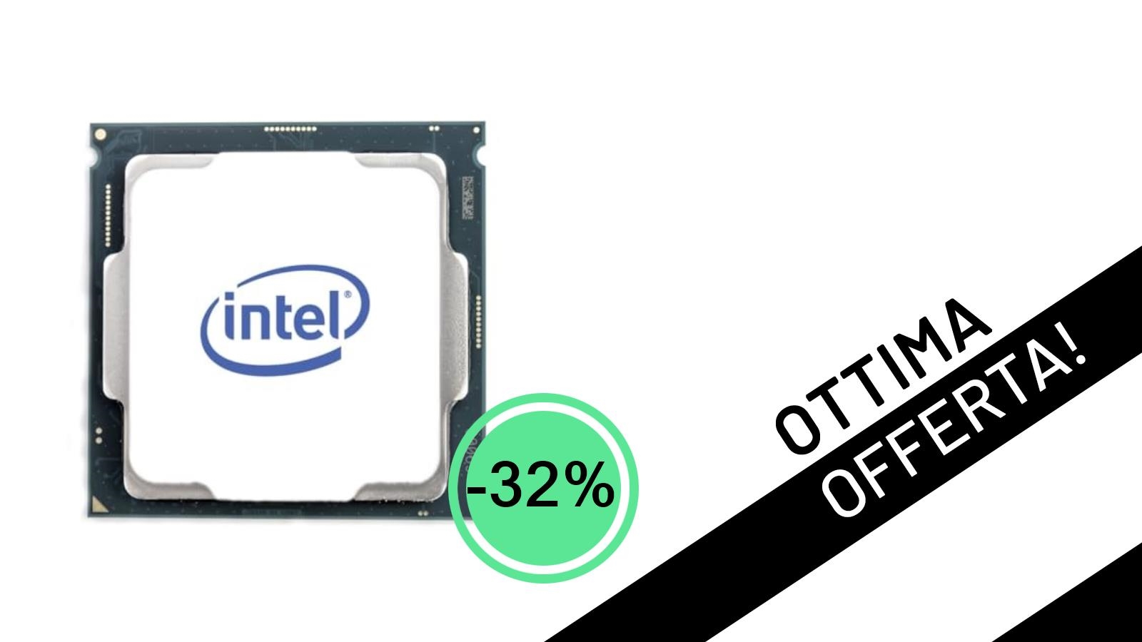 Potenza Intel a prezzo mai visto: Core i5-10400 in offerta shock a 141,64€!