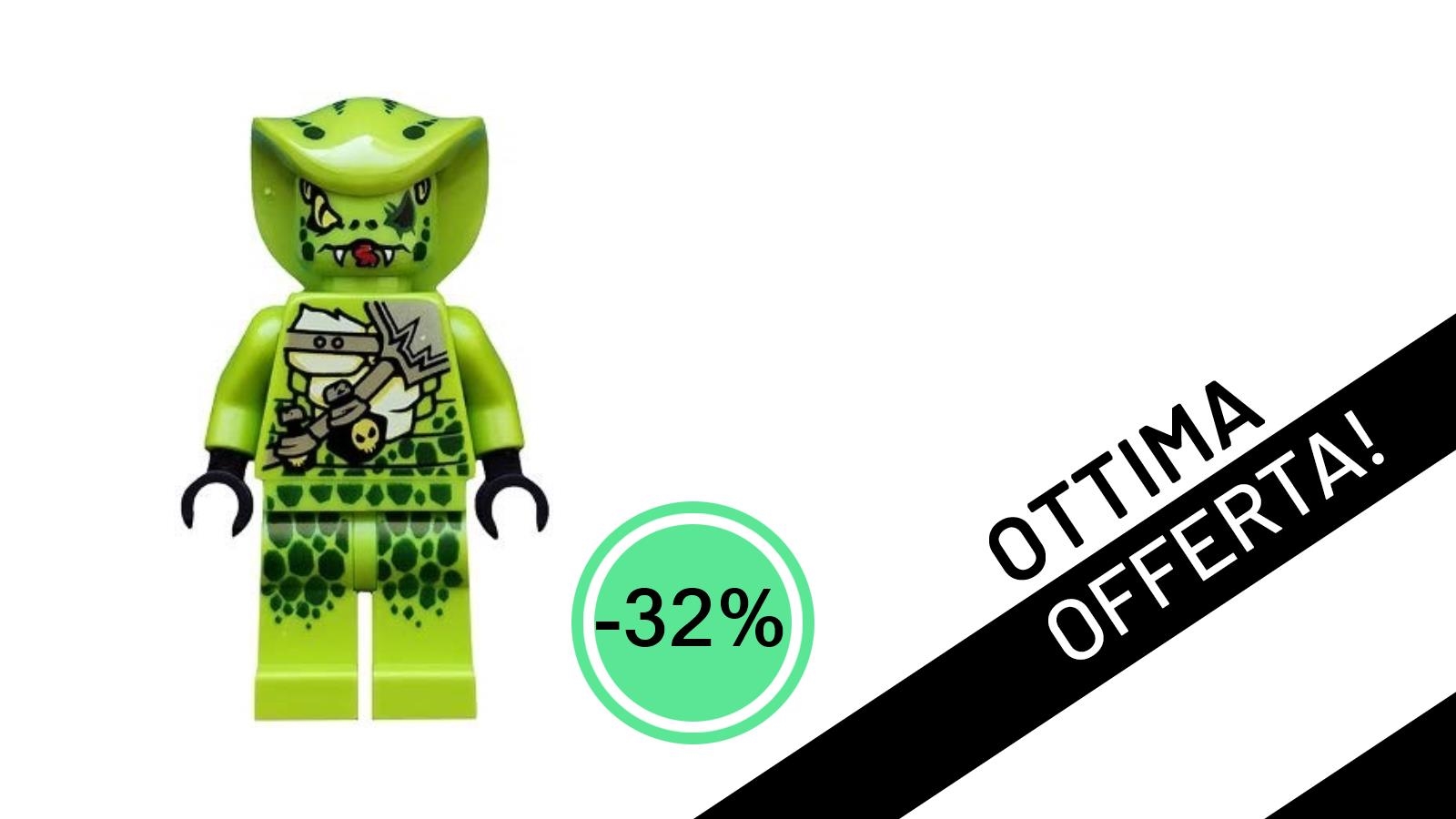 Un'Offerta Imperdibile: La Minifigure LEGO Ninjago Lasha Legacy Scontata del 32%!