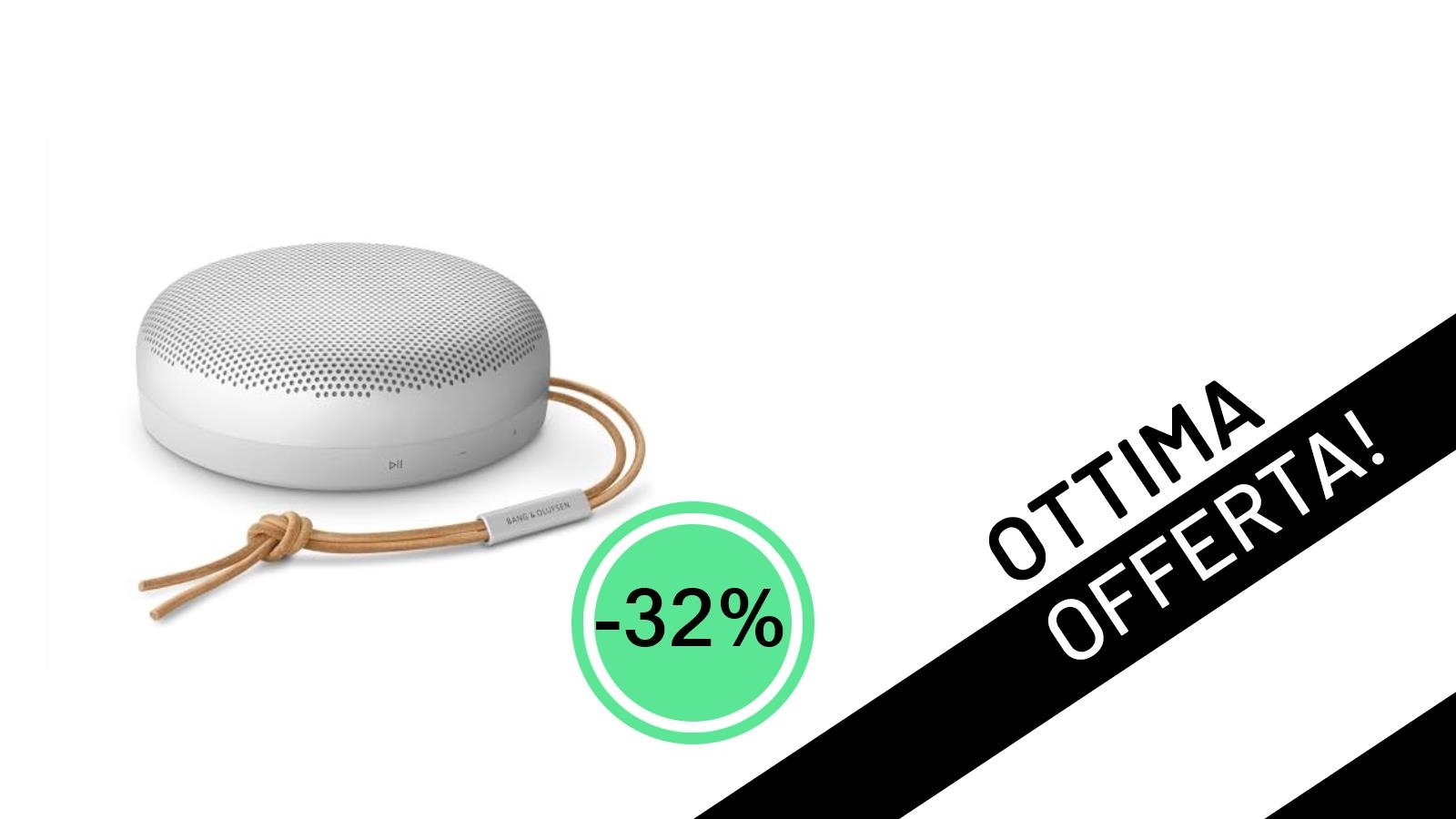 Bang & Olufsen Beosound A1 (2ª Gen): Il Lusso Audio Portatile al Minimo Storico con il 32% di Sconto!