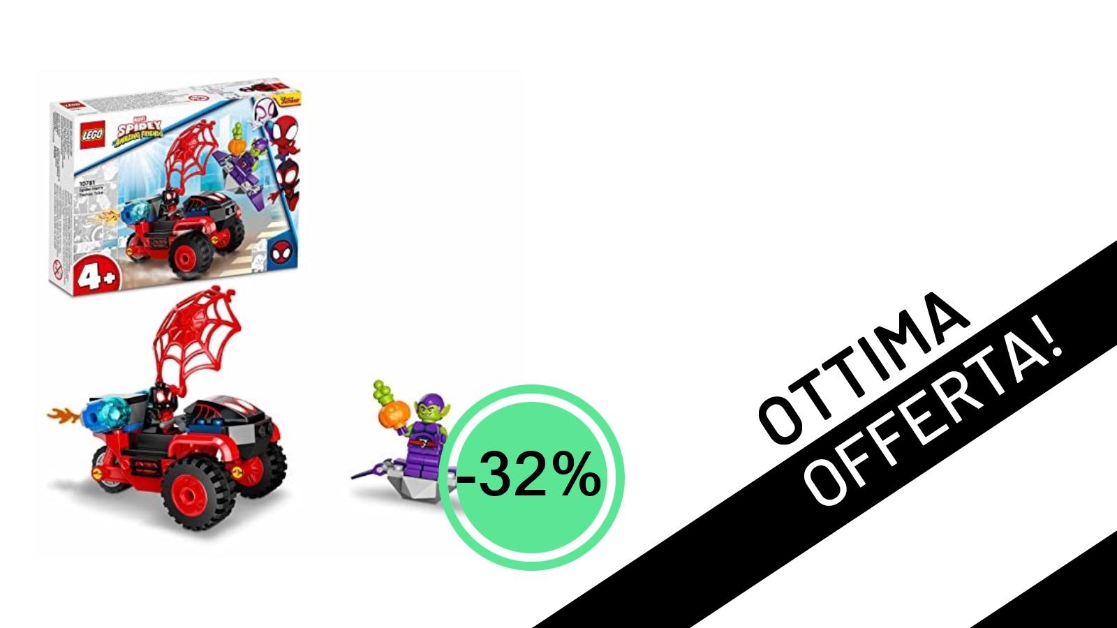 Affare da Supereroi! Il LEGO Marvel Spidey di Miles Morales Scontato del 32%!