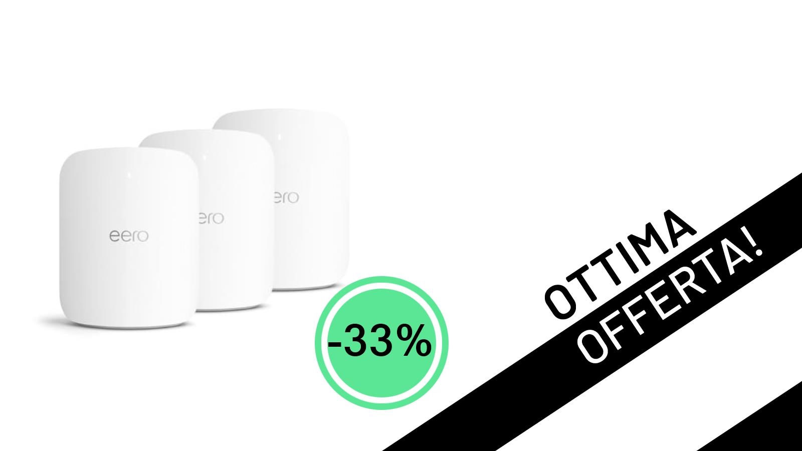 Rivoluziona la tua connessione: eero Max 7 di Amazon al minimo storico con il 33% di sconto!