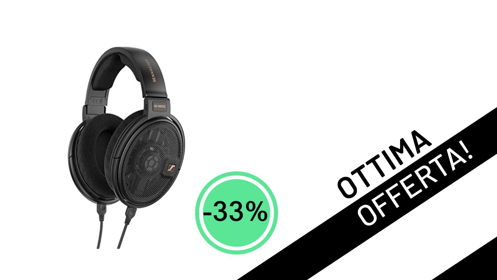 Sennheiser HD 660S2: Le Cuffie Gaming da Audiofili al Minimo Storico con il 33% di Sconto!