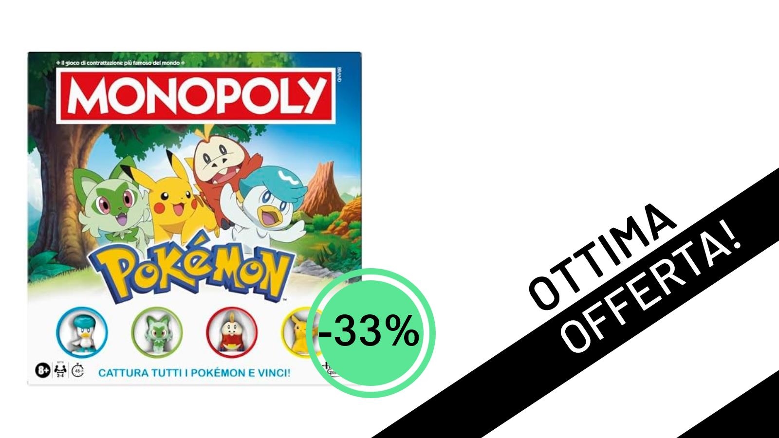 Offerta Imperdibile: Monopoly Pokémon Edition a soli 19,99€!