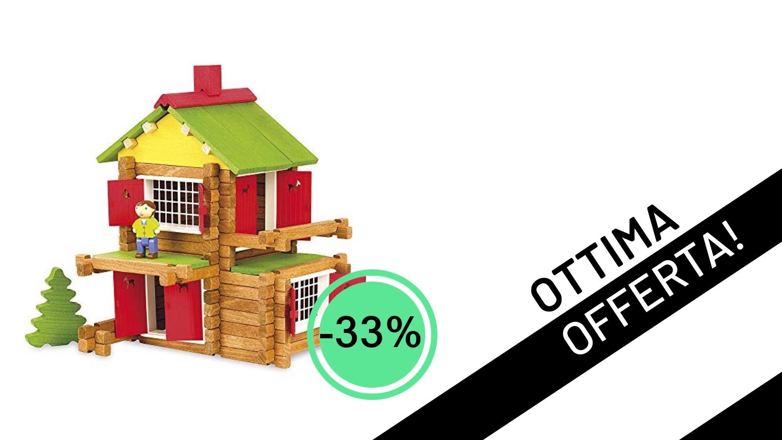 Costruisci Sogni con il Tuo Chalet in Legno Jeujura: Sconto del 33% e Prezzo Incredibile!