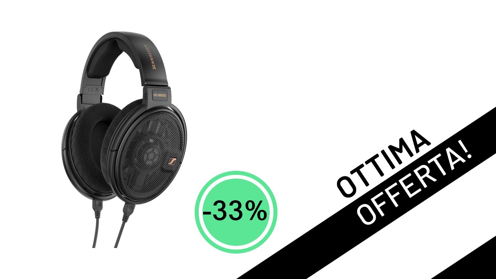 Sennheiser HD 660S2: Le Cuffie Gaming da Audiofili al Minimo Storico con il 33% di Sconto!