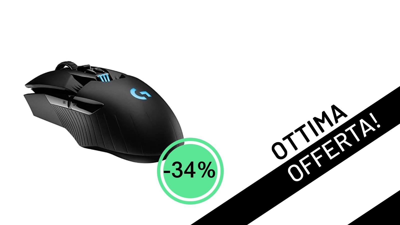 Logitech G903 LIGHTSPEED: L'iconico mouse gaming al minimo storico con il 34% di sconto!