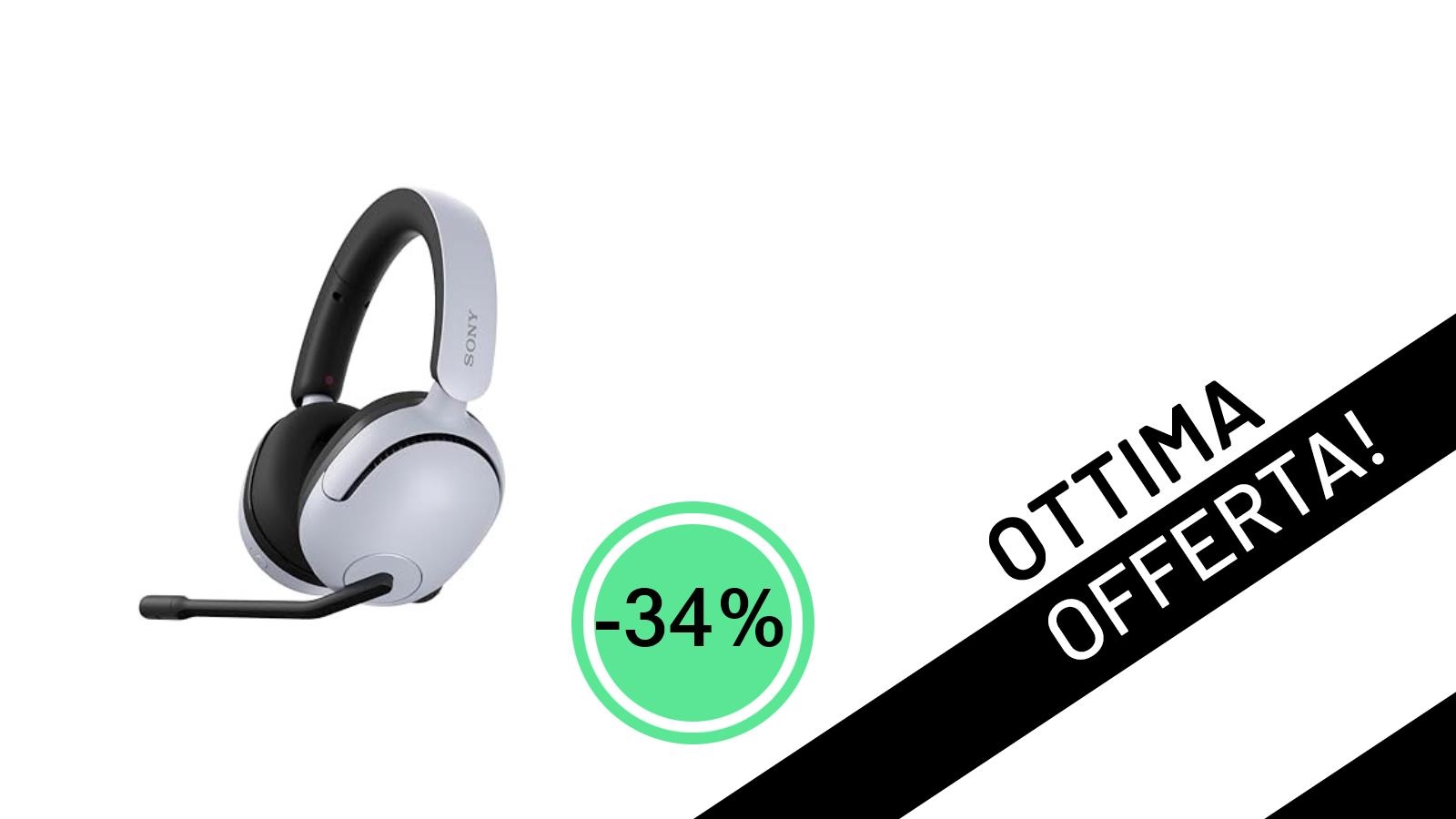 Cuffie Sony INZONE H5: L'audio gaming a 360 gradi è tuo a soli 99€ con uno sconto imperdibile!