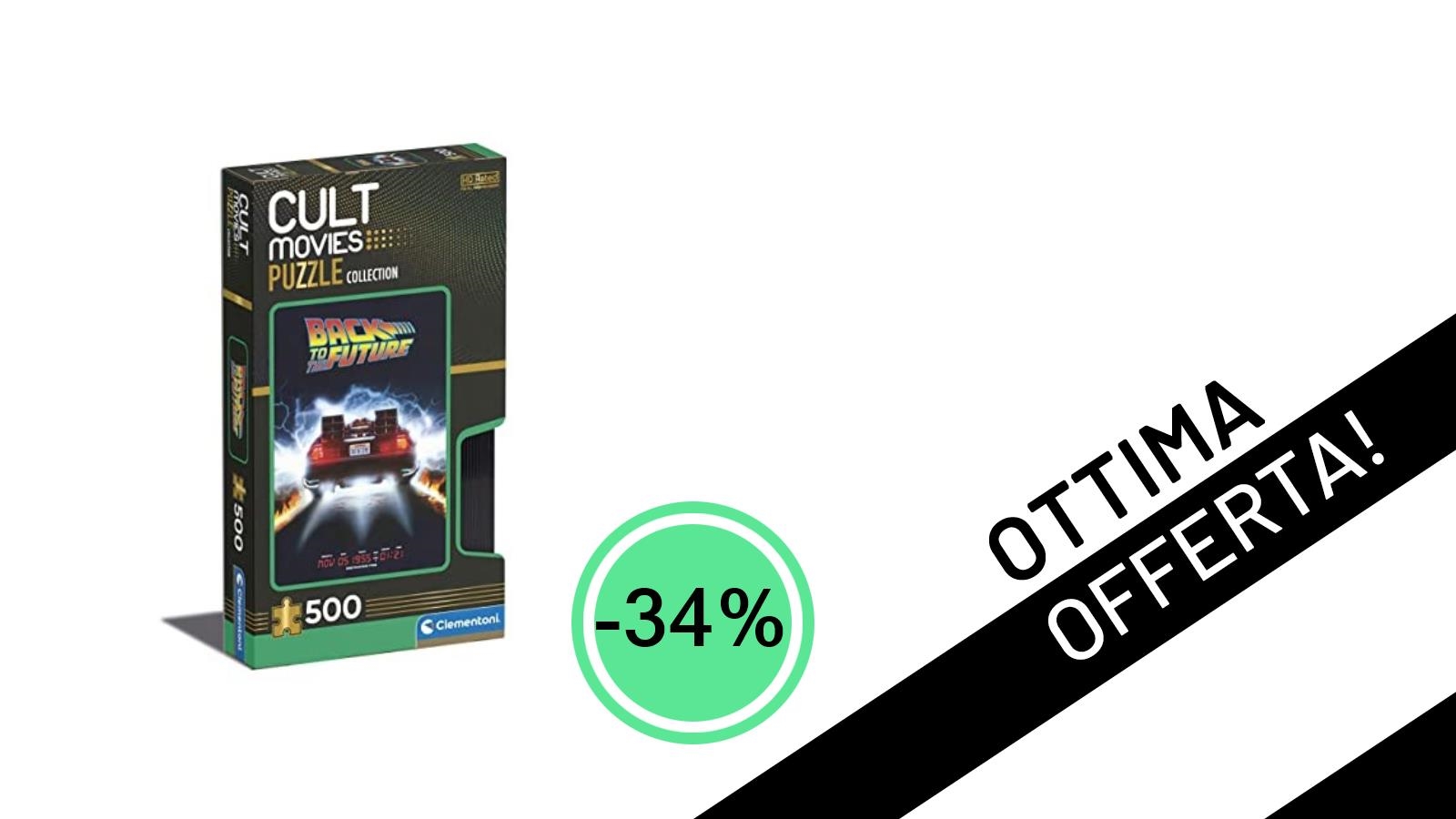 Ritorno al Futuro: il Puzzle Clementoni Cult Movies a soli 9,90€! Un'offerta stellare per i fan
