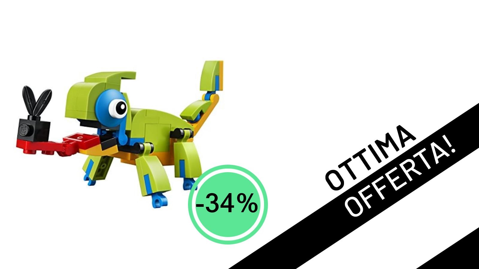 Offerta Imperdibile: Il LEGO Creator Lizard 30477 Scontato del 34% a soli 14,55€!