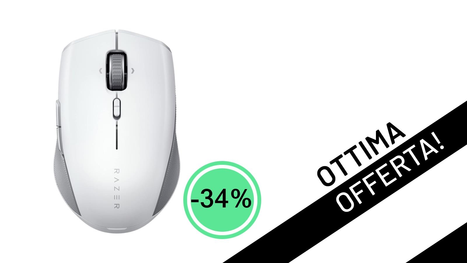 Razer Pro Click Mini: Il Mouse Wireless per Produttività e Gaming al Minimo Storico con il -34%!