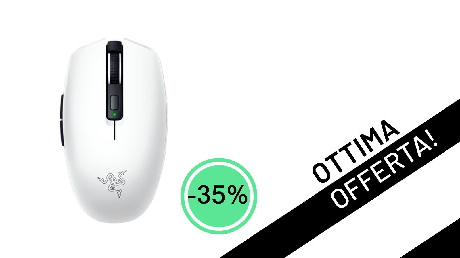 Razer Orochi V2: Il mouse gaming wireless mobile con 950 ore di batteria è tuo con il 35% di sconto!
