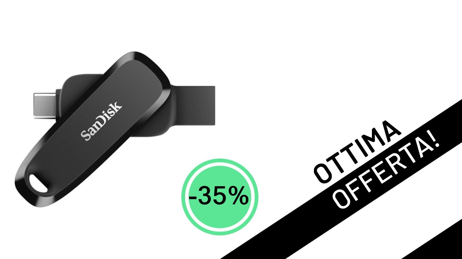 Offerta Imperdibile: SanDisk Phone Drive 128GB a soli 20,34€!