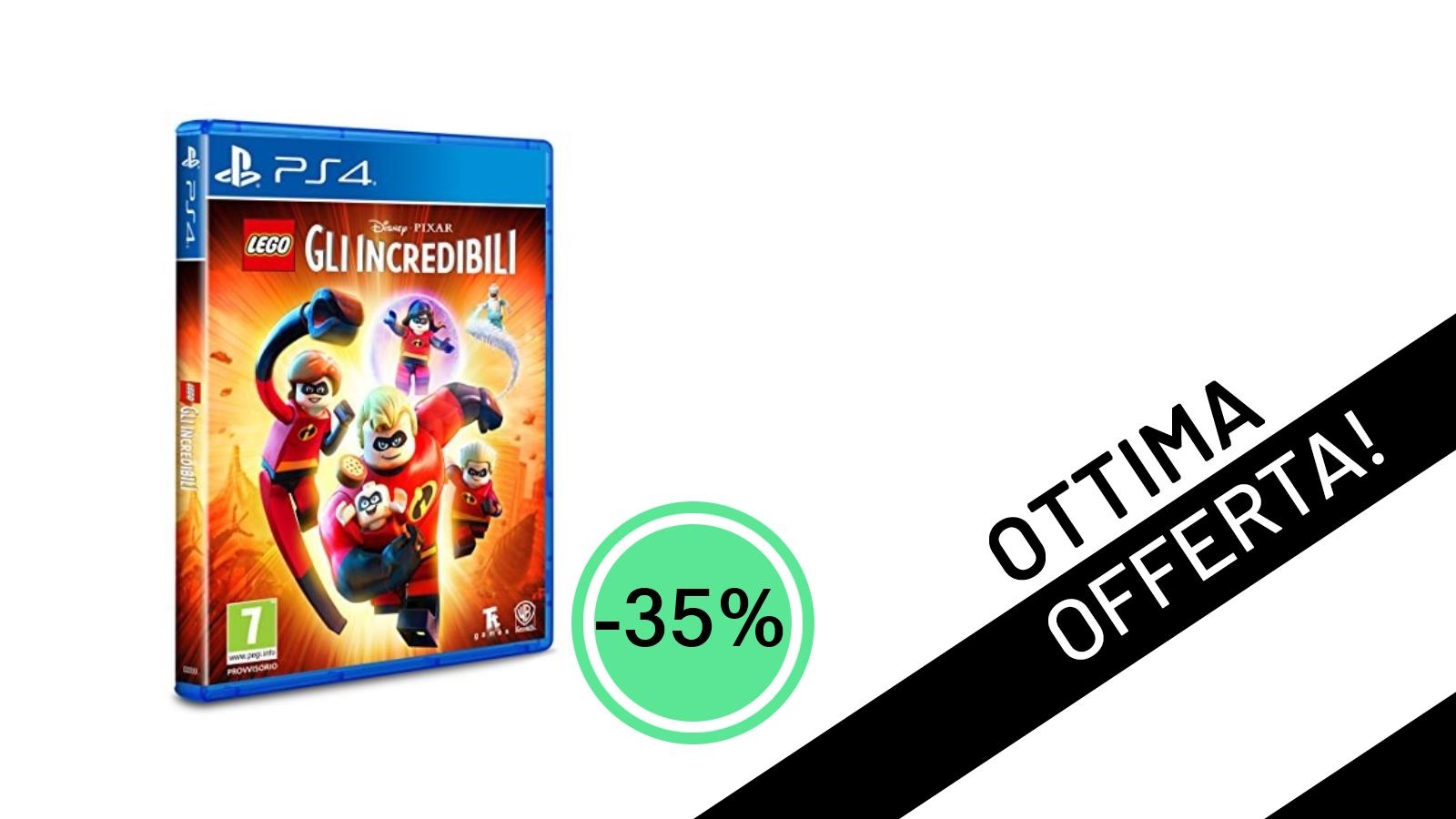 Offerta WOW: PS4 Lego Gli Incredibili a un prezzo incredibile di soli 12,90€!