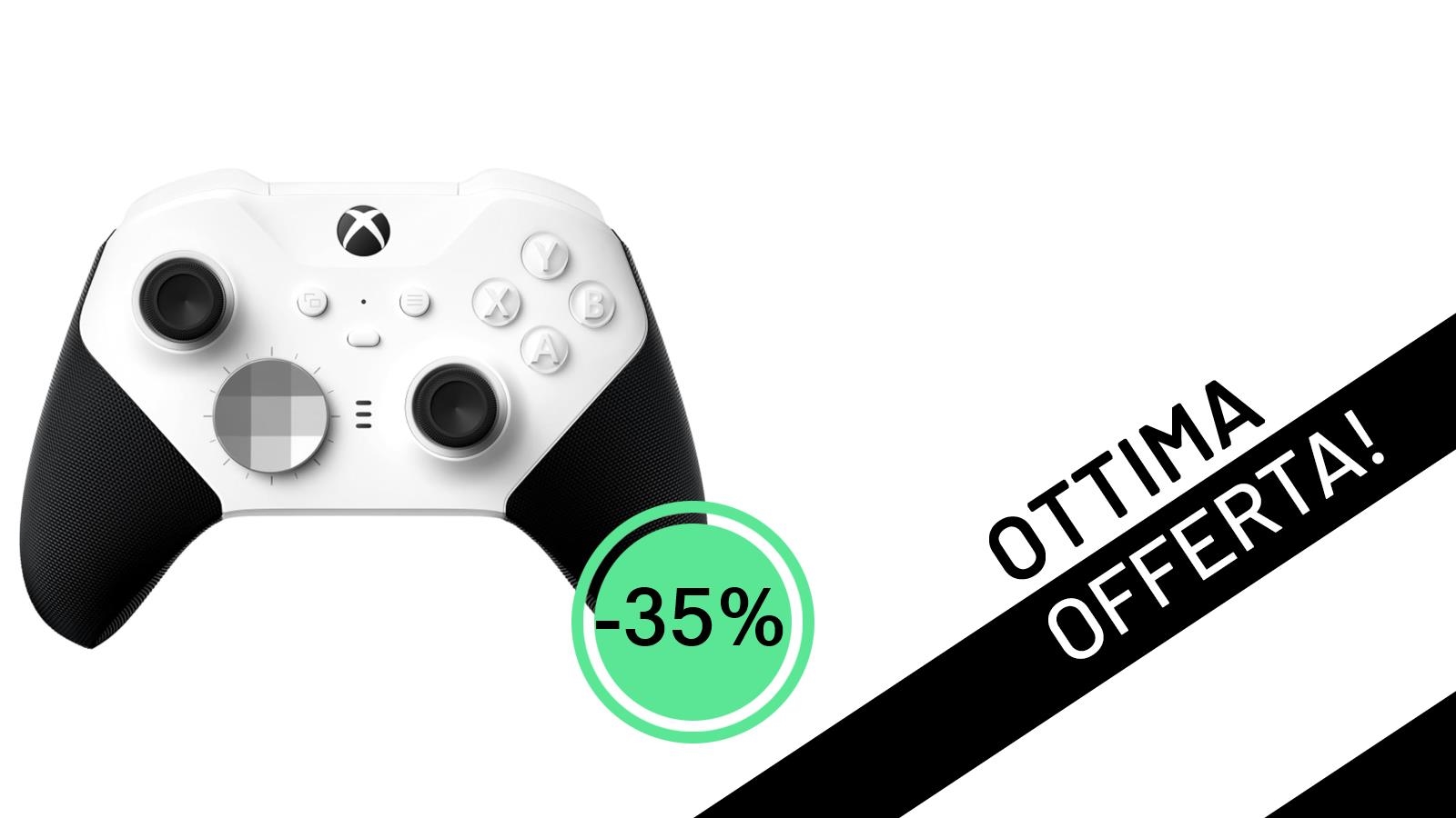 Xbox Controller Wireless Elite White: Sconto del 35% per un'esperienza di gioco premium!