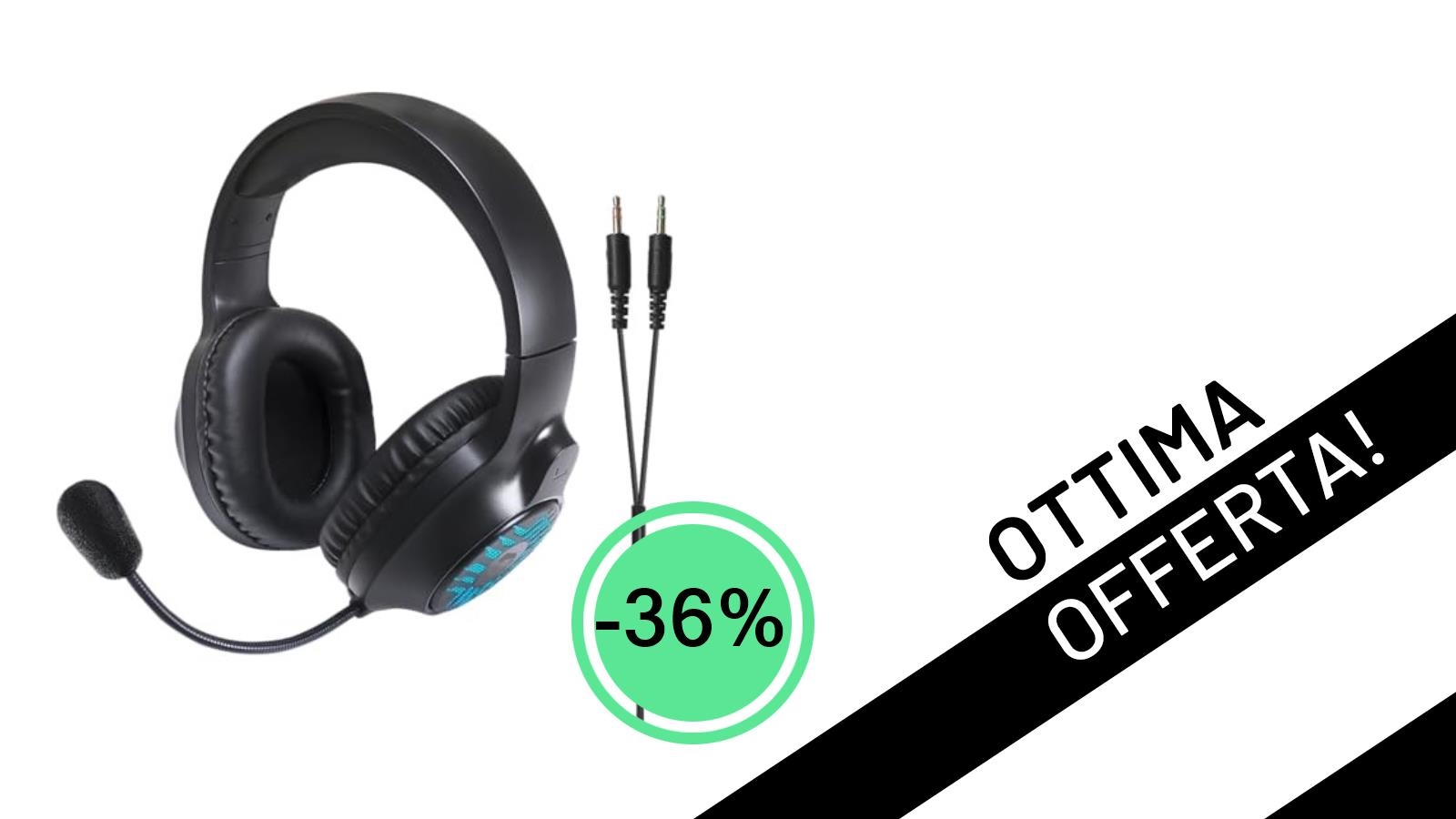 Cuffie Gaming Speedlink Tyron RGB: un affare incredibile a soli 12,87€!