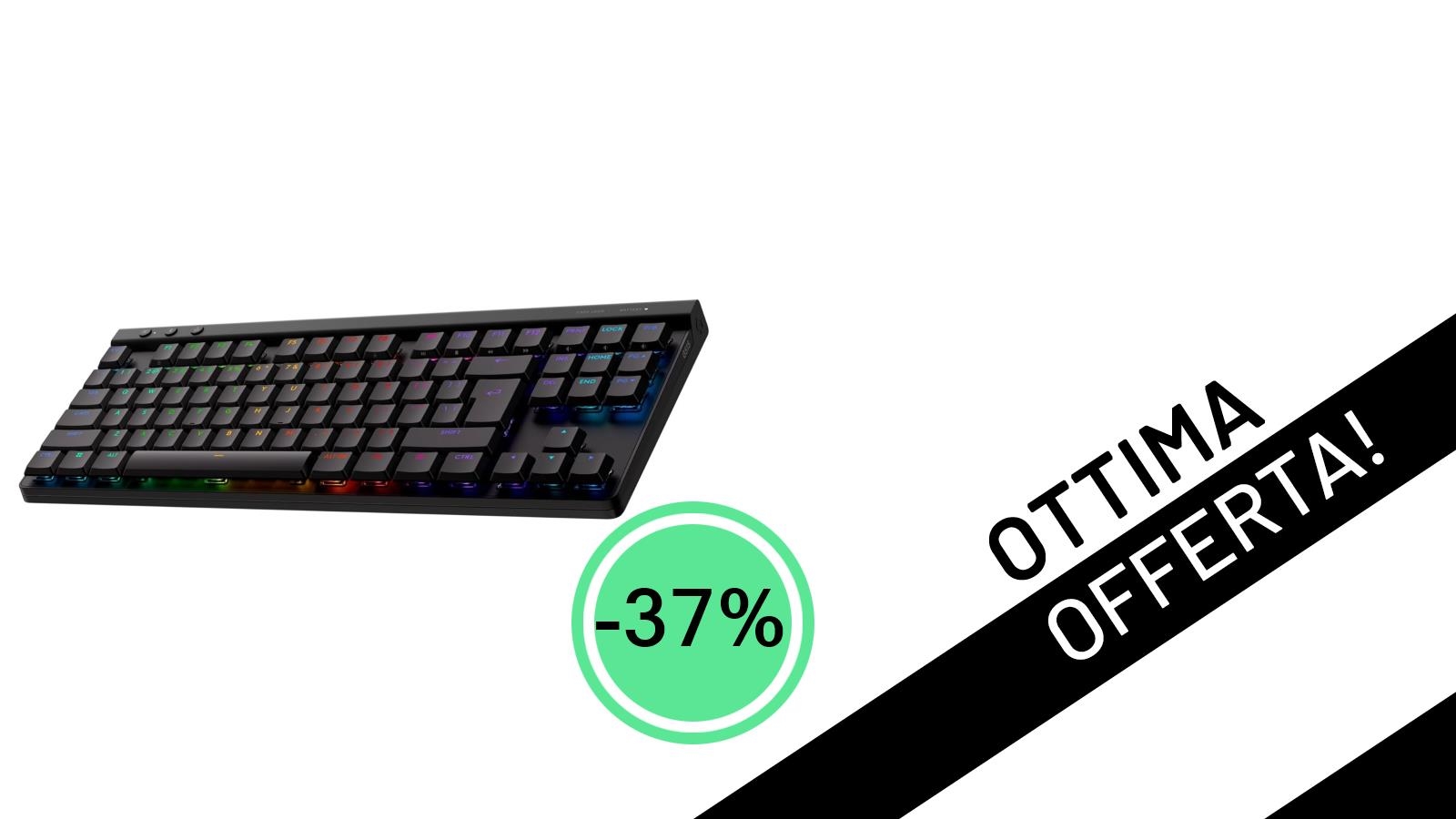 Offerta Imperdibile: La Tastiera Gaming Logitech G G515 LIGHTSPEED TKL al Minimo Storico con il -37% su Amazon!