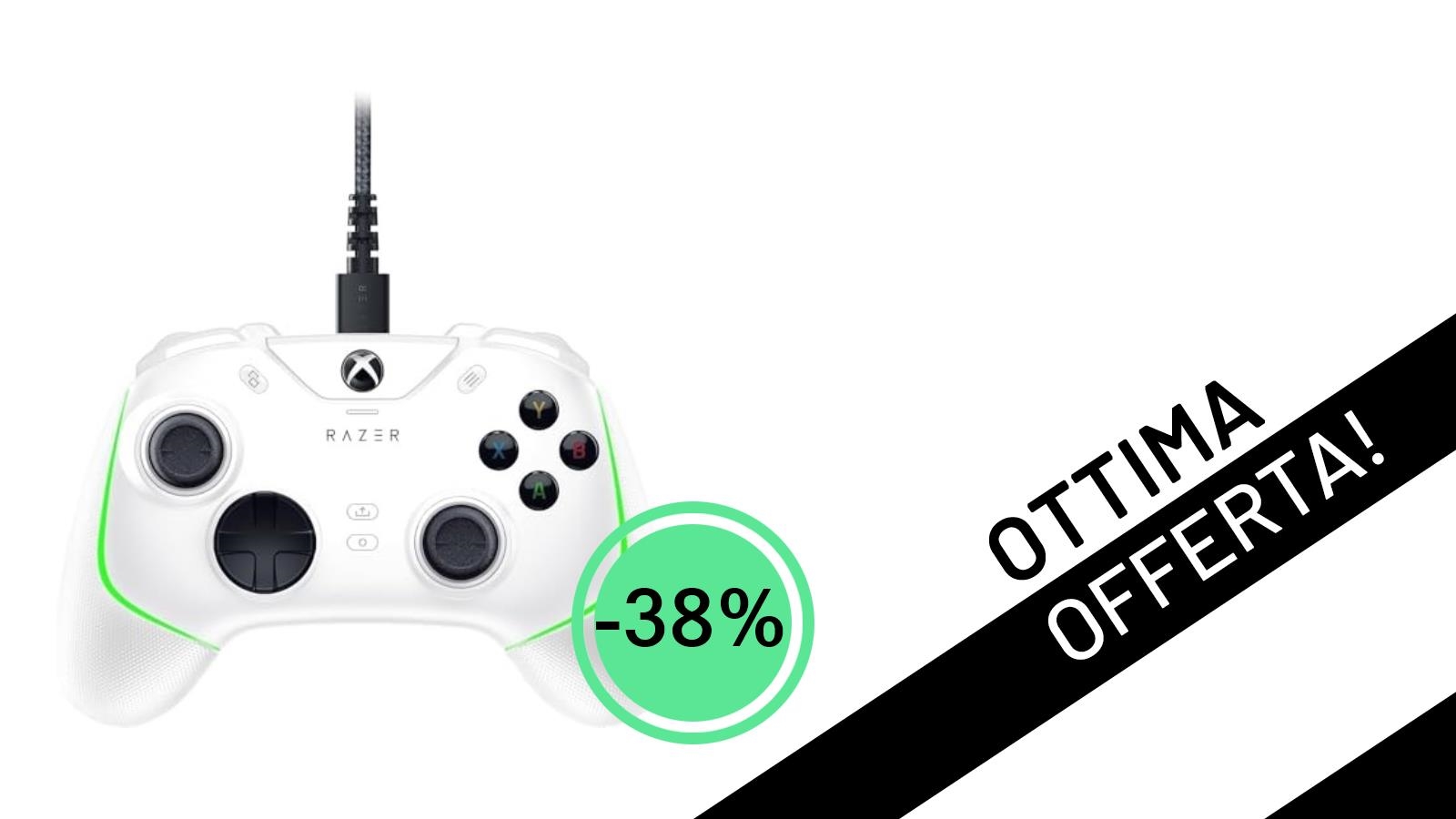 Razer Wolverine V2 Chroma: Il controller Xbox definitivo con il 38% di sconto, a soli 99,99€!