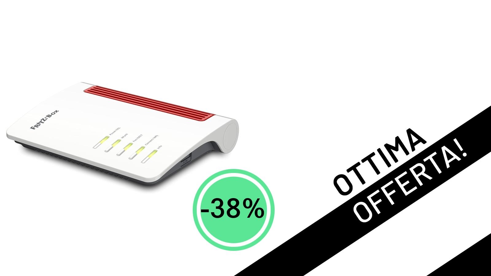 Rivoluziona la tua connessione: FRITZ!Box 7530 Ax al minimo storico con il 38% di sconto!