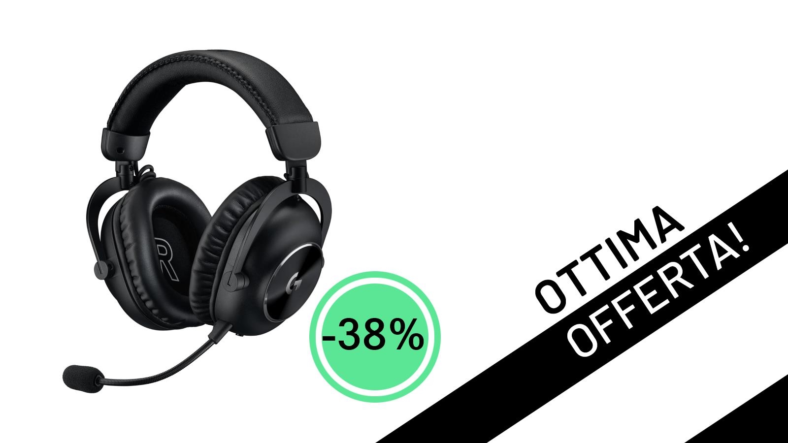 Offerta Imperdibile: Le Cuffie Gaming Logitech G PRO X 2 LIGHTSPEED al Minimo Storico con il 38% di Sconto!