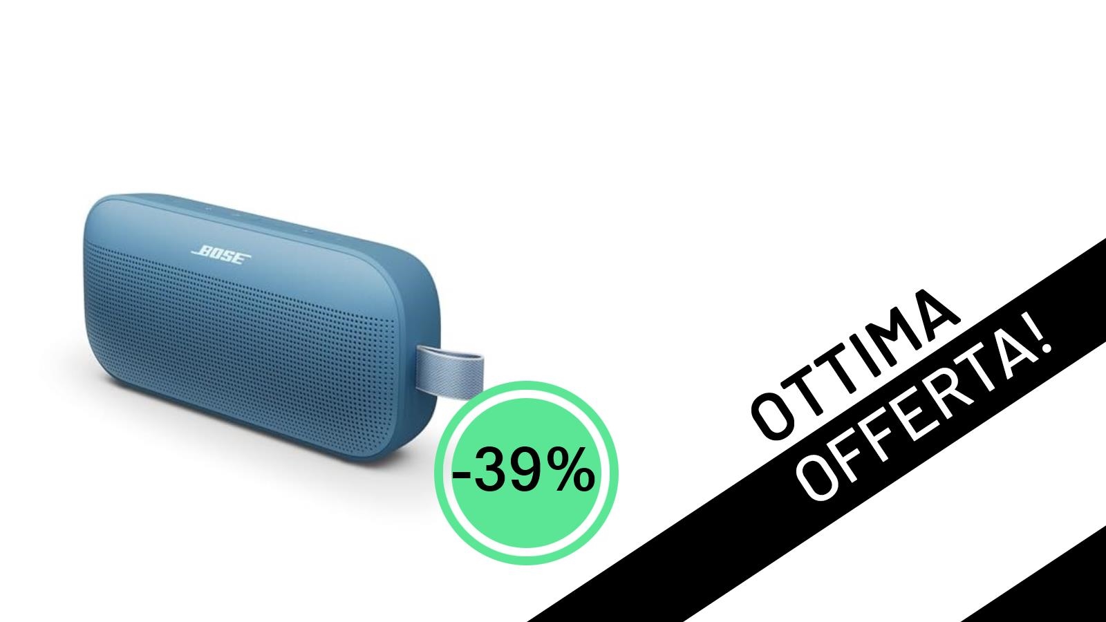 Offerta imperdibile: Bose SoundLink Flex (2ª Gen) a soli 109,00€, l'audio perfetto per ogni avventura!